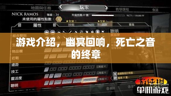 幽冥回響，死亡之音的終章——探索深邃游戲世界的終極冒險