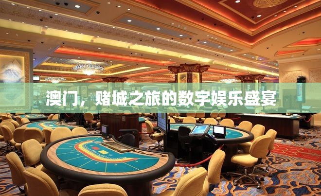 澳門，賭城之旅的數(shù)字娛樂盛宴