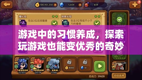 從游戲到優(yōu)秀，探索習(xí)慣養(yǎng)成的奇妙之旅