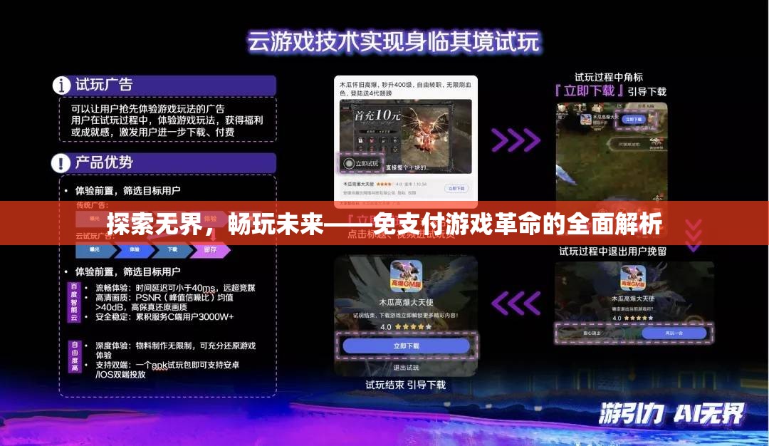 免支付游戲，探索未來游戲體驗的革命性變革