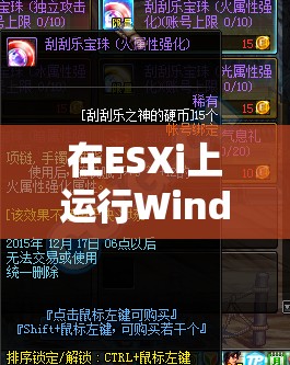 ESXi上的Windows，解鎖游戲新體驗(yàn)的奇妙之旅  第3張