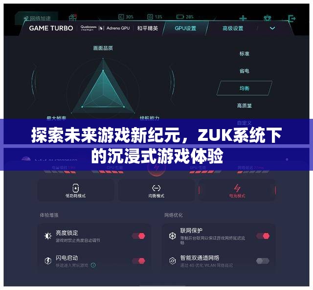 ZUK系統(tǒng)，開啟未來游戲新紀(jì)元，打造沉浸式游戲體驗(yàn)