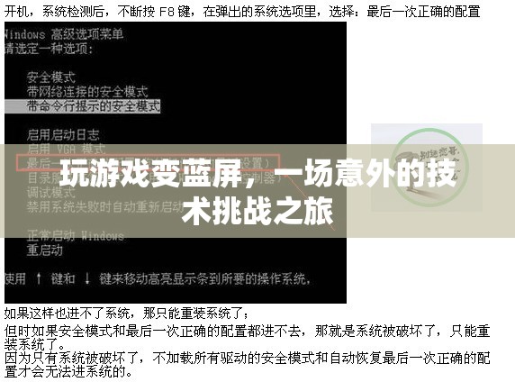 游戲藍(lán)屏，一場意外的技術(shù)挑戰(zhàn)之旅