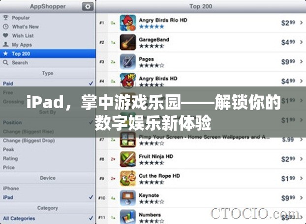 iPad，掌中游戲樂園，解鎖你的數(shù)字娛樂新體驗(yàn)