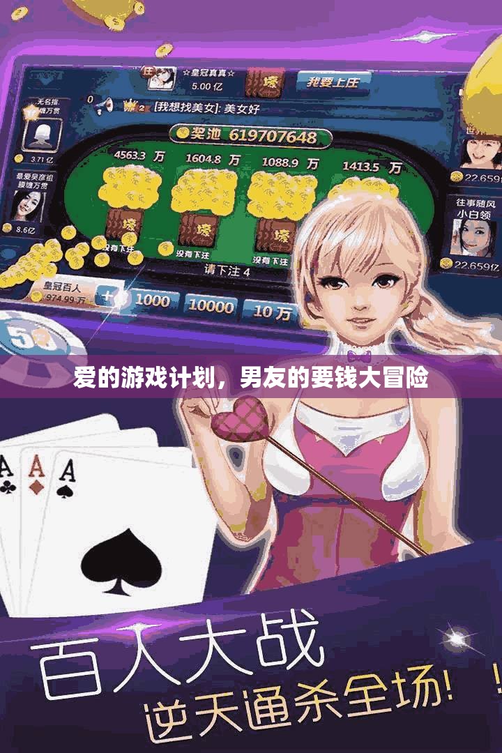 愛的游戲計劃，男友的‘要錢大冒險’
