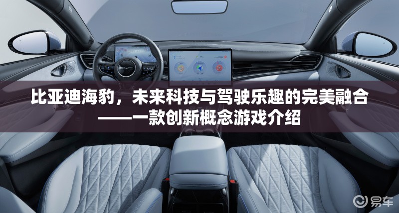 未來科技與駕駛樂趣的完美碰撞，比亞迪海豹?jiǎng)?chuàng)新概念游戲揭秘