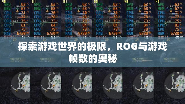 ROG探索游戲幀數(shù)極限，解鎖游戲世界的奧秘