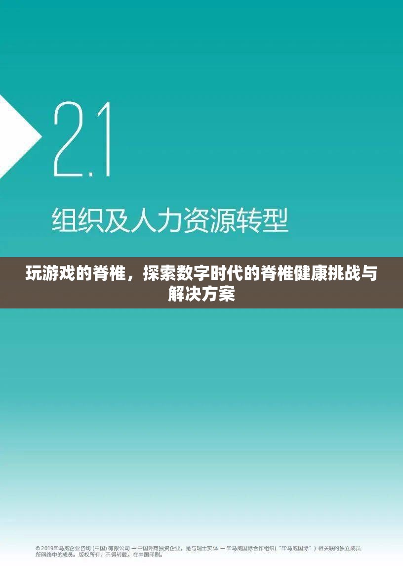 數(shù)字時代的脊椎健康挑戰(zhàn)，游戲玩家的脊椎探索與解決方案
