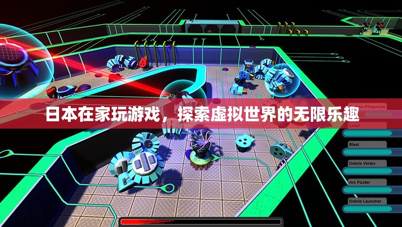 日本，探索虛擬世界的無限樂趣