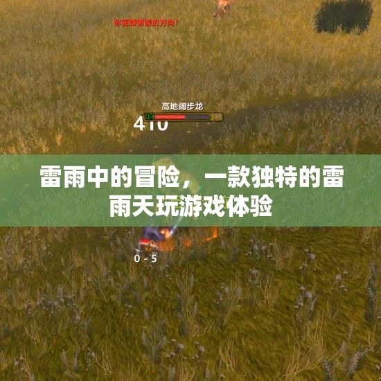 雷雨中冒險(xiǎn)，獨(dú)特體驗(yàn)，挑戰(zhàn)你的極限
