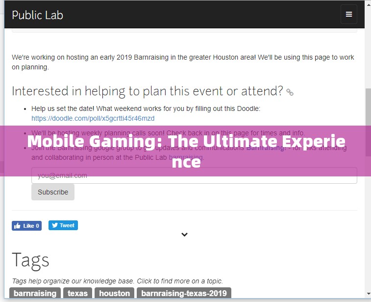 Mobile Gaming: The Ultimate Experience