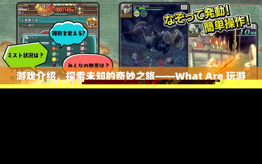 探索未知奇妙之旅，What Are 玩游戲