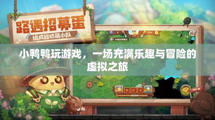 小鴨鴨的虛擬冒險(xiǎn)之旅