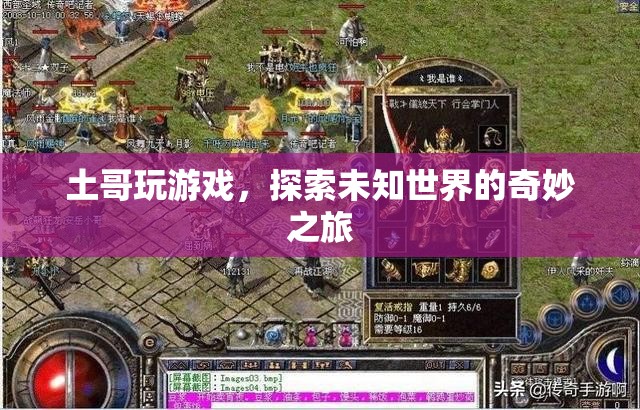 土哥探索未知世界的奇妙游戲之旅