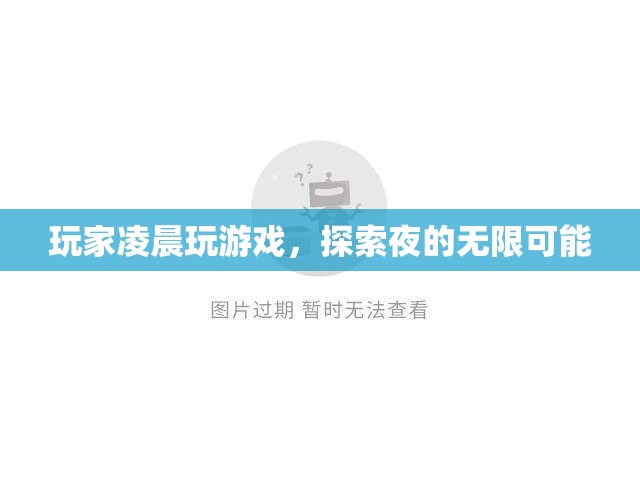 玩家探索夜的無限可能，凌晨游戲時(shí)光