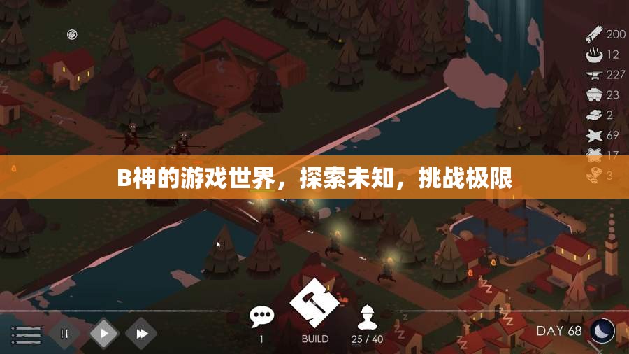 B神游戲世界，探索未知，挑戰(zhàn)極限之旅