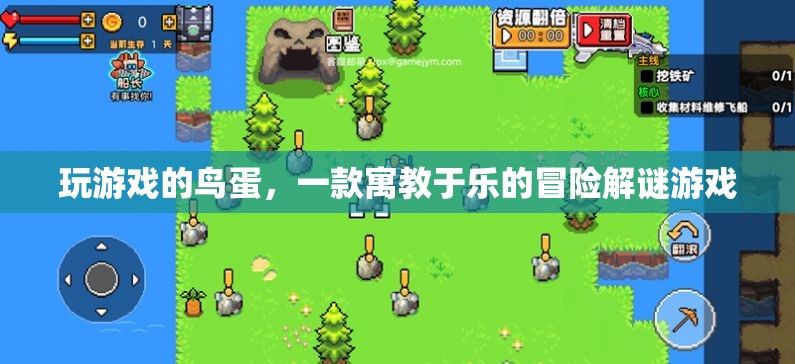 玩游戲的鳥蛋寓教于樂，冒險(xiǎn)解謎等你來挑戰(zhàn)！
