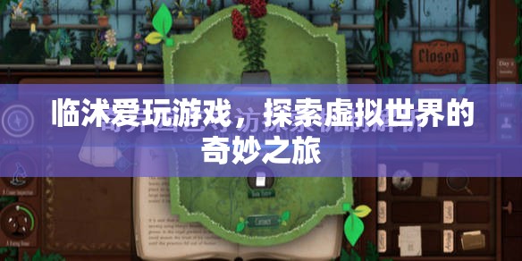 探索虛擬世界的奇妙之旅，臨沭的游戲之旅