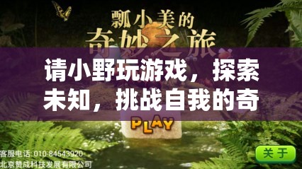 小野的奇妙冒險，探索未知，挑戰(zhàn)自我