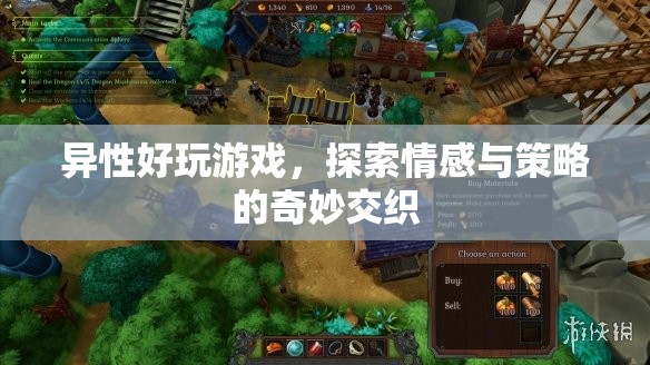 異性好玩游戲，探索情感與策略的奇妙交織