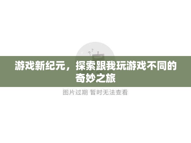 游戲新紀元，探索奇妙之旅，帶你領(lǐng)略不一樣的游戲體驗