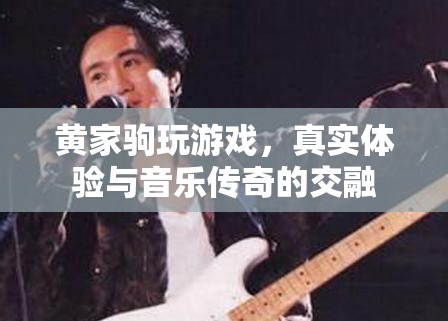 黃家駒游戲之旅，音樂傳奇與游戲世界的交融