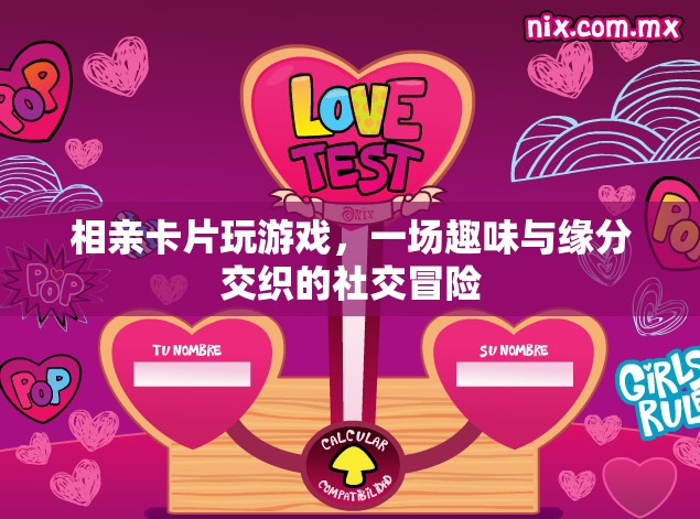 相親卡片，一場趣味與緣分的社交冒險