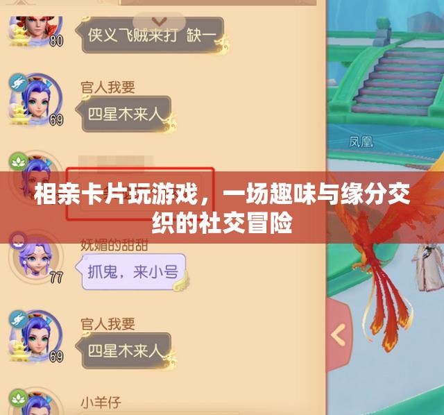 相親卡片，一場趣味與緣分的社交冒險