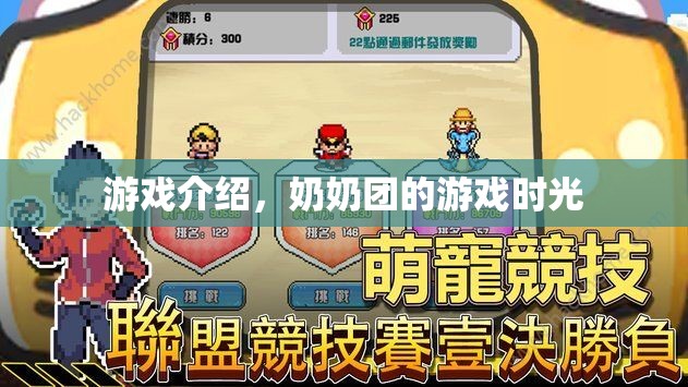 奶奶團的游戲時光，歡樂游戲，溫馨時光