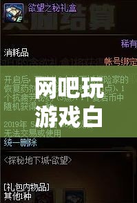 網(wǎng)吧游戲白屏，探索未知與極限的冒險(xiǎn)之旅