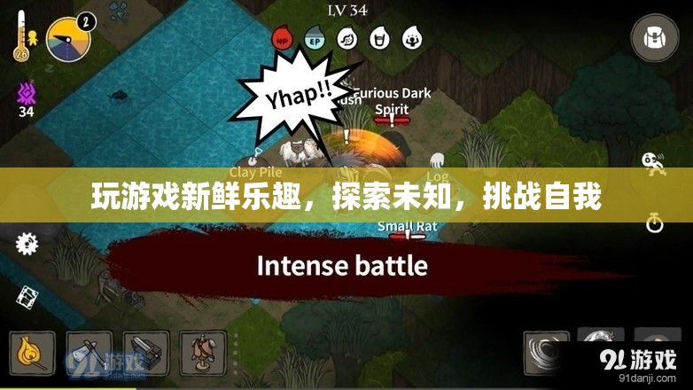 探索未知，挑戰(zhàn)自我，游戲帶來的新鮮樂趣