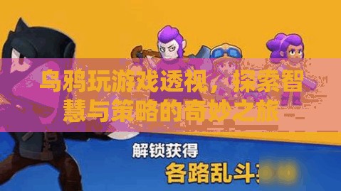烏鴉玩游戲透視，智慧與策略的奇妙之旅