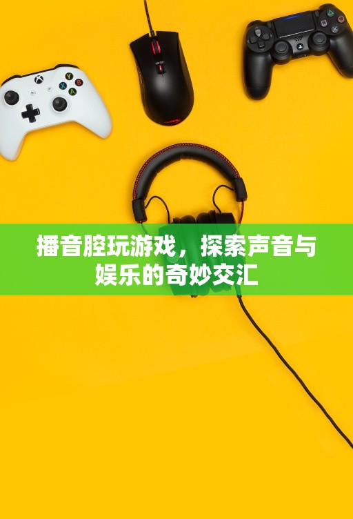播音腔游戲，探索聲音與娛樂(lè)的奇妙交匯