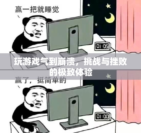 玩游戲氣到崩潰，挑戰(zhàn)與挫敗的極致體驗(yàn)