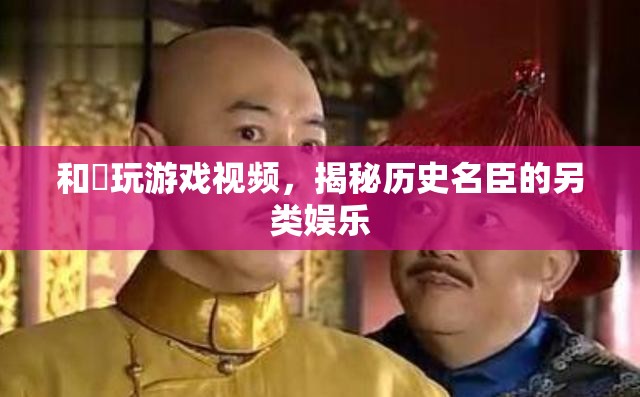 和珅游戲視頻，揭秘歷史名臣的另類娛樂時(shí)光