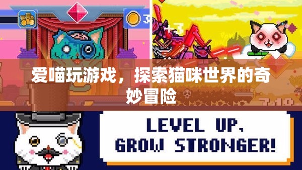 探索貓咪世界的奇妙冒險(xiǎn)，愛喵玩游戲