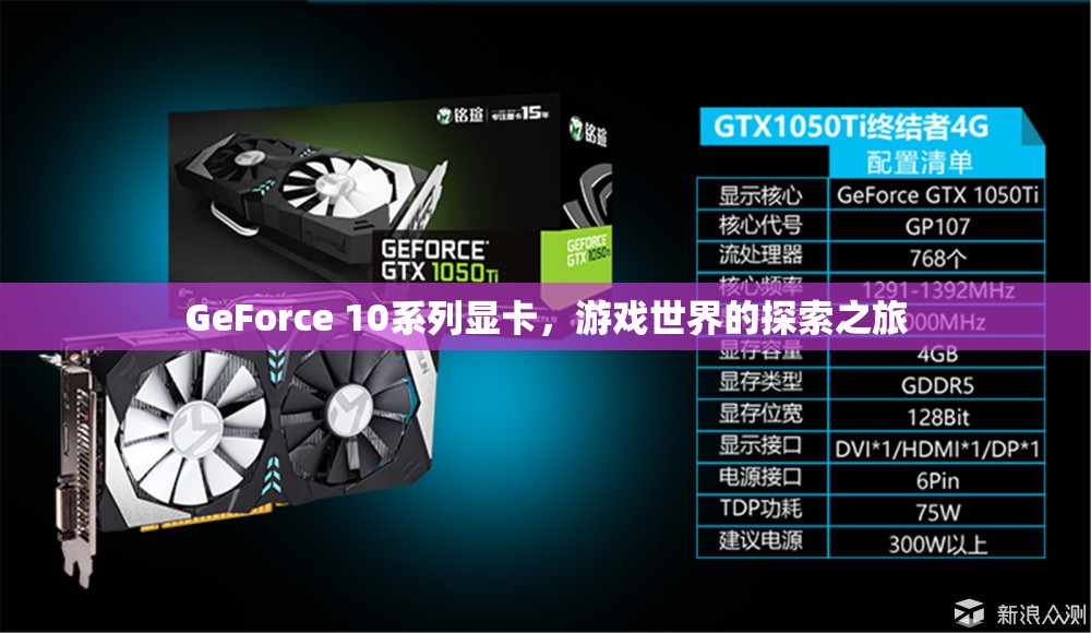 GeForce 10系列顯卡，開啟游戲世界的探索之旅