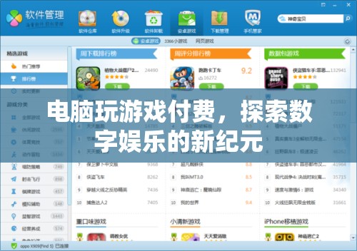 探索數(shù)字娛樂(lè)新紀(jì)元，電腦游戲付費(fèi)模式崛起