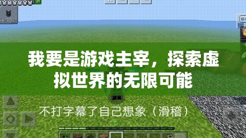 游戲主宰，探索虛擬世界的無限可能