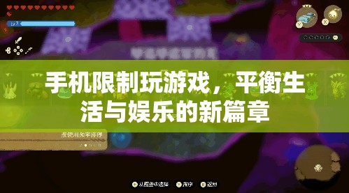 手機限制玩游戲，開啟生活與娛樂平衡新篇章