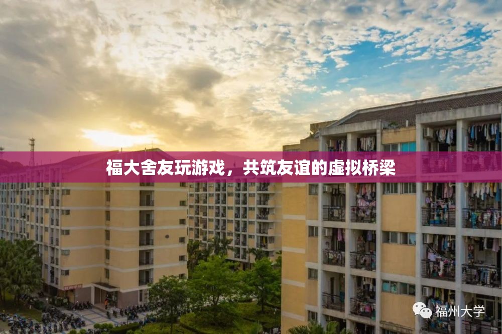 福大舍友共筑友誼的虛擬橋梁，游戲成紐帶