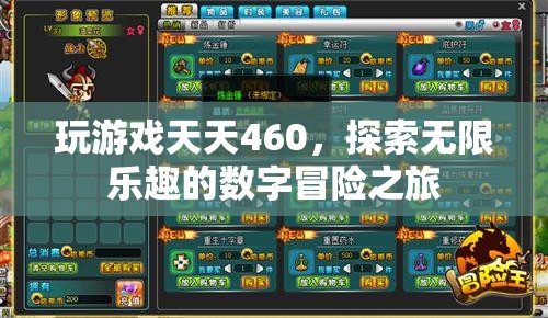 探索無限樂趣，天天460的數(shù)字冒險之旅  第3張