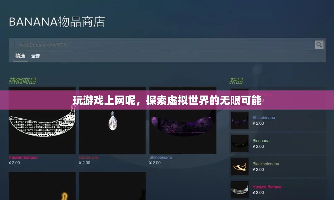 探索虛擬世界的無限可能，玩游戲上網(wǎng)的奇妙之旅