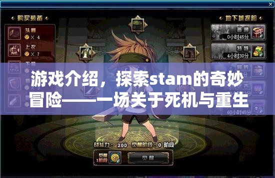死機(jī)重生之旅，探索stam的奇妙冒險(xiǎn)  第3張