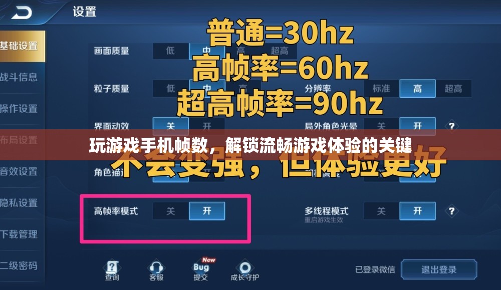 解鎖流暢游戲體驗，如何提升手機游戲幀數(shù)  第1張