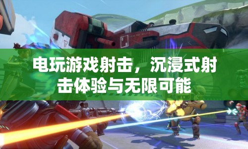 沉浸式電玩游戲射擊，探索無限可能