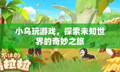 小烏的奇妙游戲之旅，探索未知世界的冒險(xiǎn)
