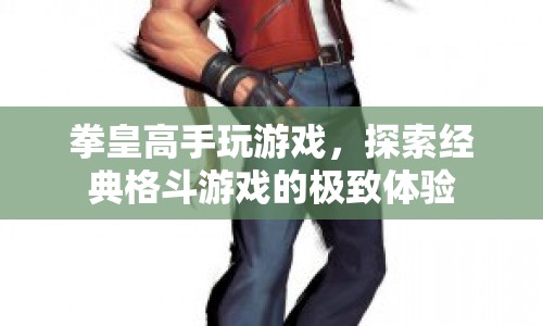 拳皇高手探索經典格斗游戲極致體驗
