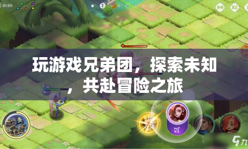 兄弟團(tuán)共赴冒險(xiǎn)之旅，探索未知，游戲人生