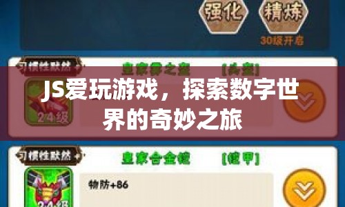探索數(shù)字世界的奇妙之旅，JS愛玩游戲